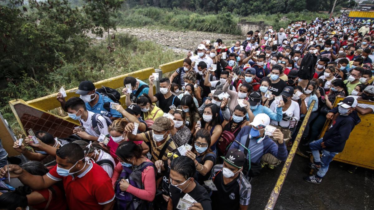 Venezuelalı Binlerce Göçmen Kolombiya'da Mahsur Kaldı ...