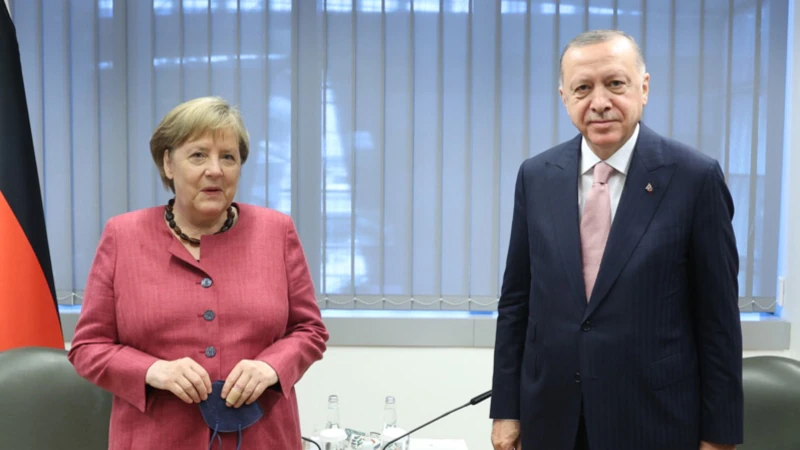 Merkel’den Türkiye’ye Veda Ziyareti