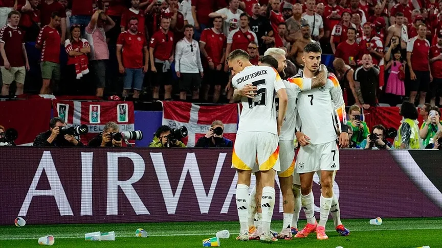 Ev sahibi Almanya, EURO 2024’te çeyrek finalde