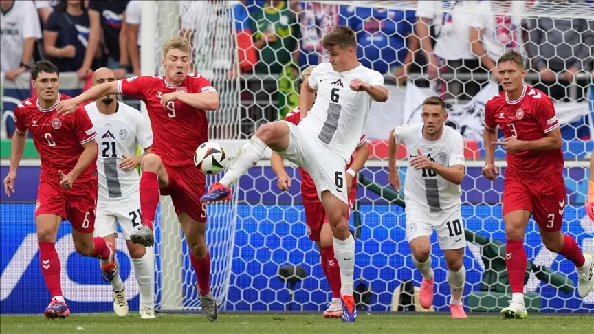 Danimarka, öne geçtiği maçta Slovenya ile berabere kaldı